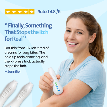 2 in 1 Insect Bite Relief Tool with Cooling X-Tip